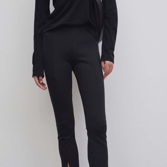 THE ROW Thilde Slit-Front Skinny Pants - Picture 3 of 3